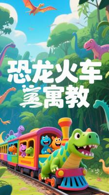 《恐龙火车第二季英文版》：寓教于乐的动画佳作