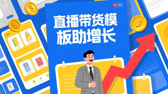 直播带货全套模板：助力商家开启销售增长引擎