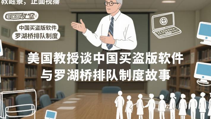 美国教授中国买盗版软件与罗湖桥排队的制度故事