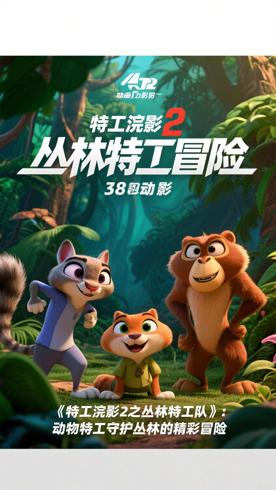 《特工浣影2之丛林特工队》：动物特工守护丛林的精彩冒险