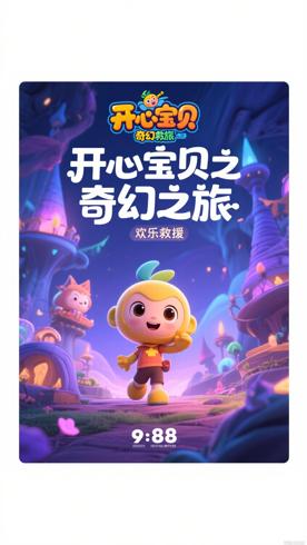 《开心宝贝之奇幻之旅》：魔法世界的欢乐救援