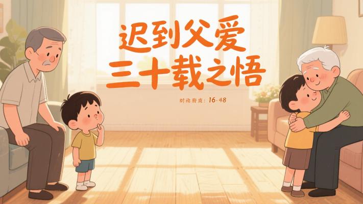 迟到的父爱：从误解到懂你的三十载光阴