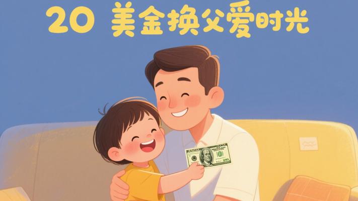 20美金的温暖：孩子用爱买下父亲一小时
