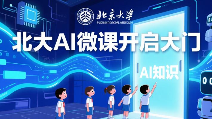北京大学《中学生人工智能微课十讲》：开启AI知识大门