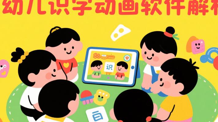 幼儿学前识字动画课程及启蒙软件全解析