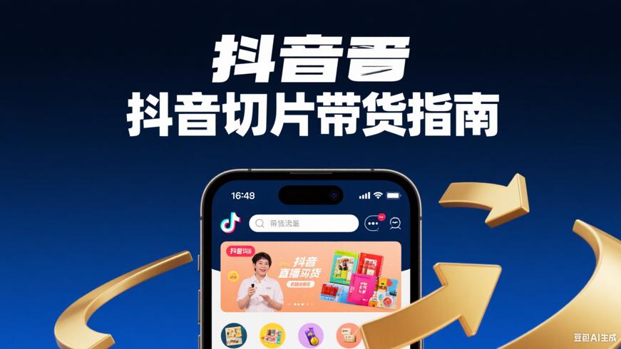 抖音切片带货是什么新手入门操作指南