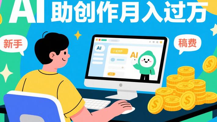 AI助力小说创作：新手也能月入过万