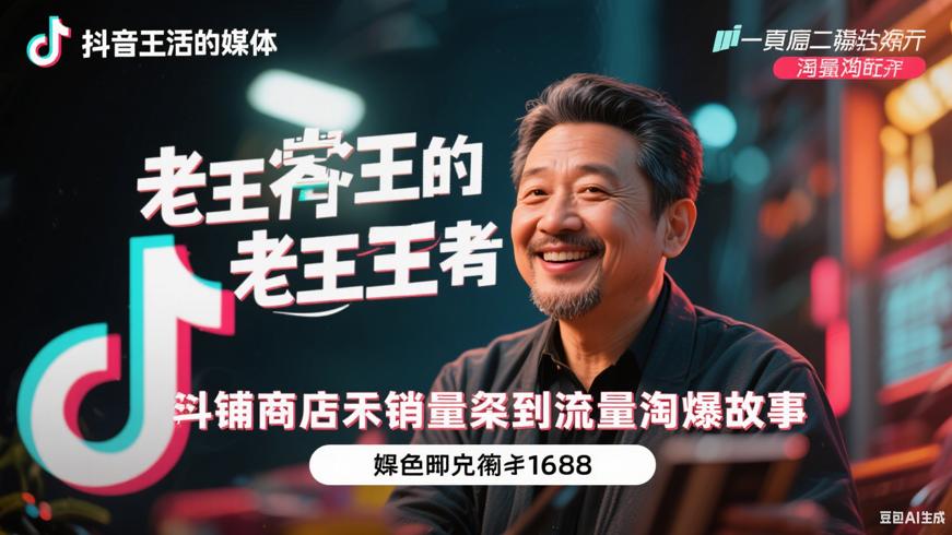 老王的抖店逆袭记从无销量到流量爆棚的故事