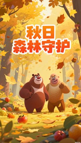 《熊出没之秋日团团转》：秋日森林的欢乐守护