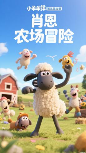 《小羊肖恩第五季》：农场萌羊的趣味成长冒险
