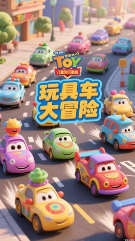 《汽车世界之玩具车总动员第一季》：童趣与知识的融合
