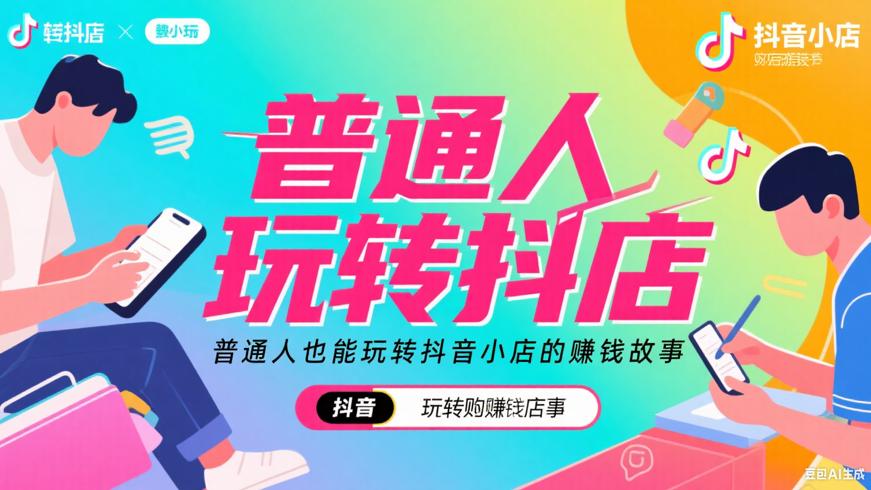 普通人也能玩转抖音小店的赚钱故事