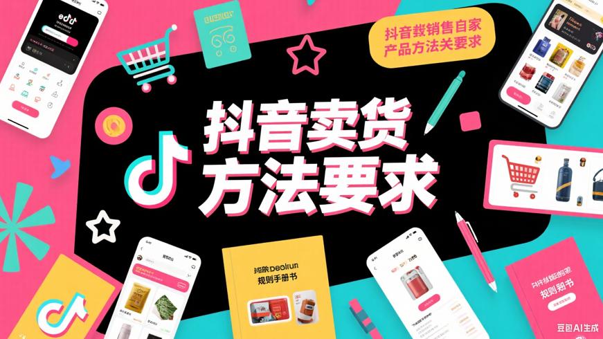 在抖音出售自家产品的方法及相关要求
