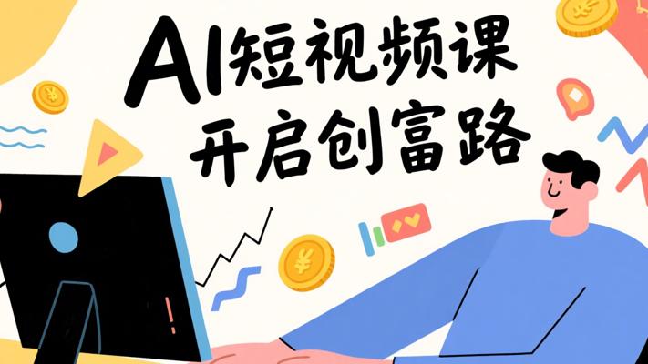 AI短视频流量变现课：开启短视频创富新旅程