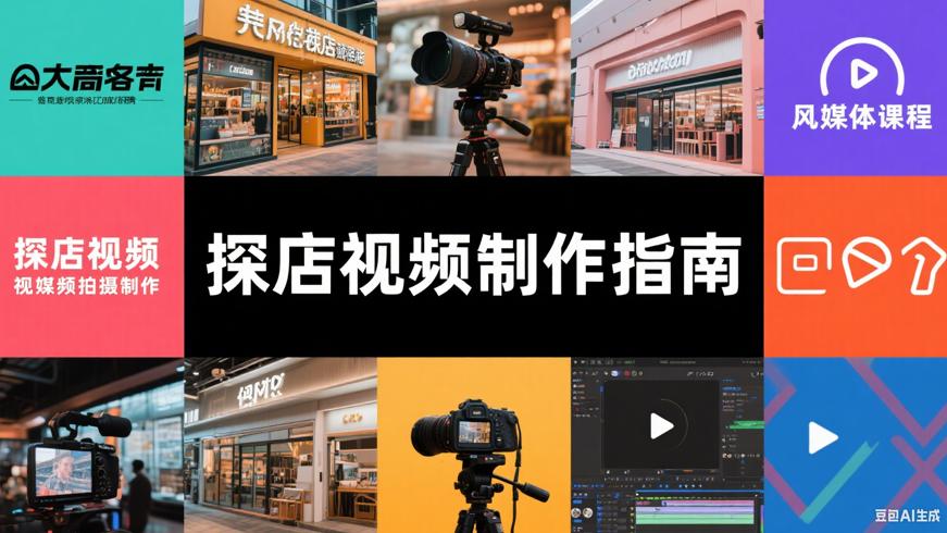 各领域探店视频拍摄制作技巧：打造吸睛内容指南