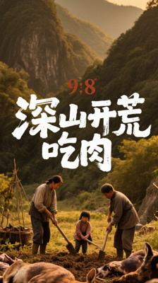 《深山开荒避乱世全家顿顿有肉吃》：乱世中的热血生存传奇