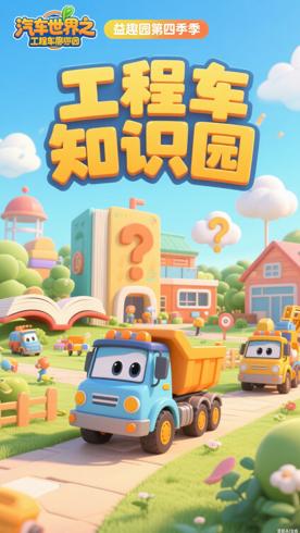 《汽车世界之工程车益趣园第四季》：儿童成长的趣味知识乐园
