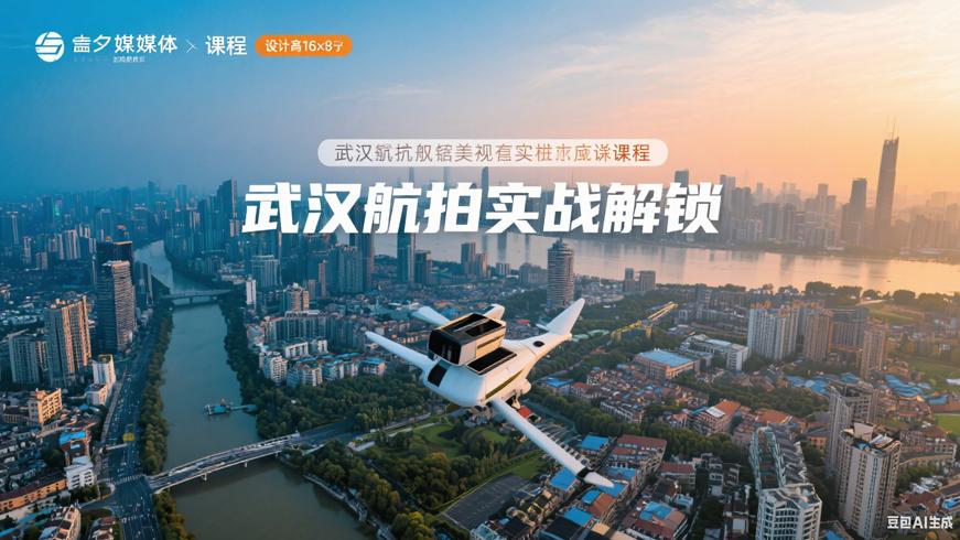 武汉航拍实战心得课程带你解锁绝美视角