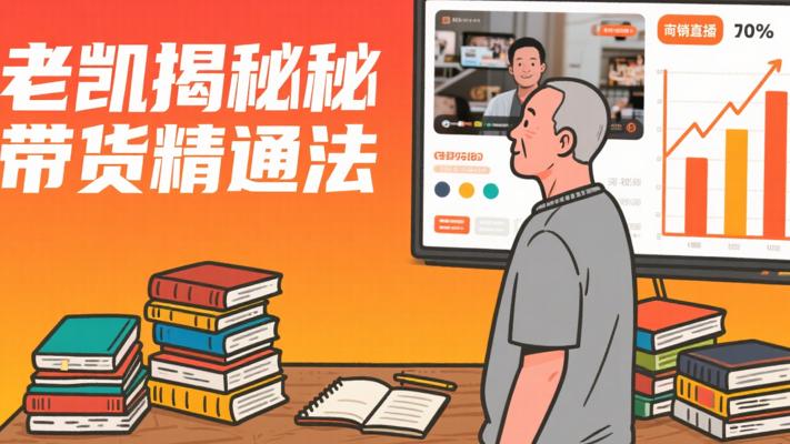 老凯揭秘：短视频带货从入门到精通