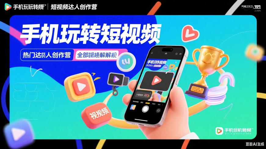 一部手机玩转短视频达人创作营全解析