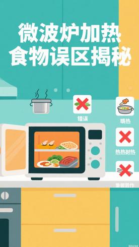 微波炉加热食物的常见误区 这些原理你可能弄错了