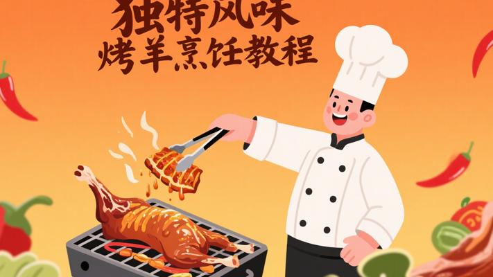 烤全羊烤羊排烤羊腿 独特风味烹饪教程