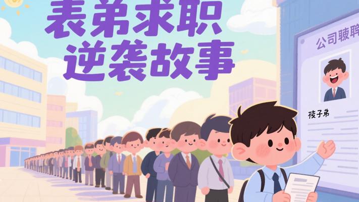 排在最后的智慧：表弟凭实力逆袭的求职故事
