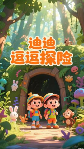 《逗逗迪迪爱探险》：幼儿启蒙的趣味冒险之旅