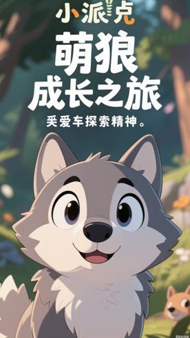 《小狼帕克》：萌狼成长记中的友爱与探索精神