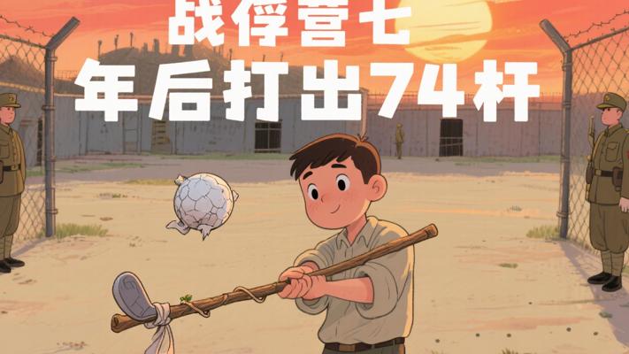 战俘营里的高尔夫梦：七年后他打出了惊人的74杆