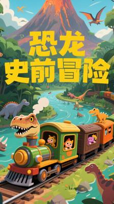 《恐龙火车第一季中文版》：寓教于乐的史前冒险动画