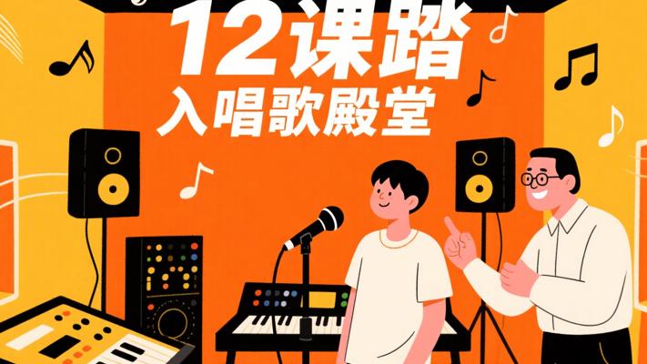 12堂课程：引领你踏入专业唱歌殿堂