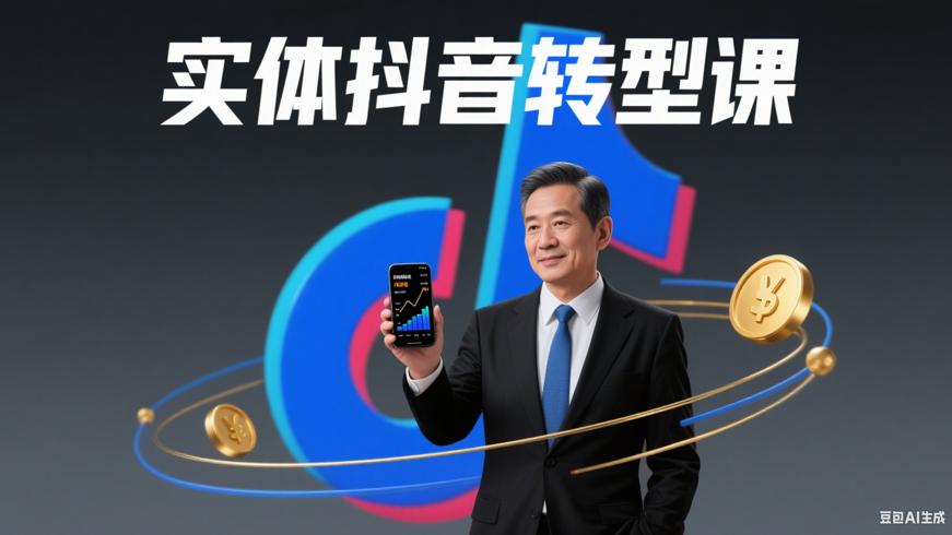 实体老板抖音转型必修课精通流量运营实现变现