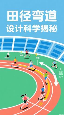 田径跑道弯道设计里的科学门道