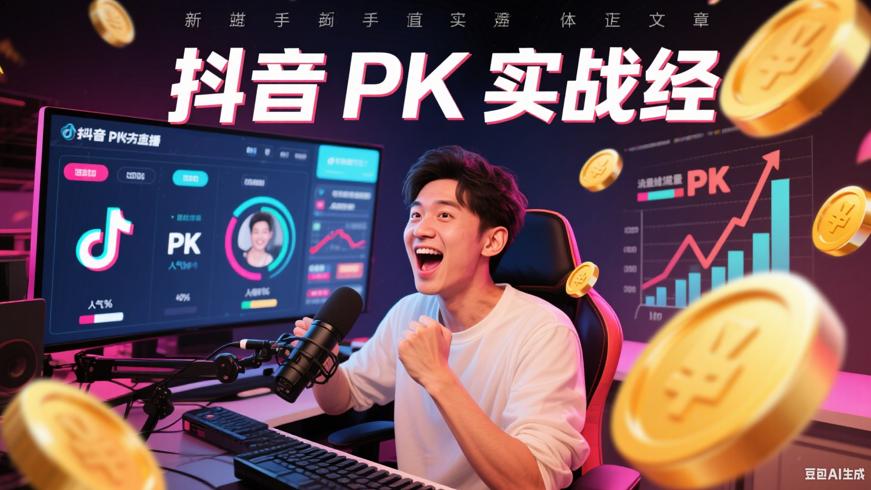 抖音PK的流量与收益故事新手必知的实战经验