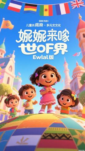 《妮娜的世界英文版》：儿童成长与多元文化启蒙动画
