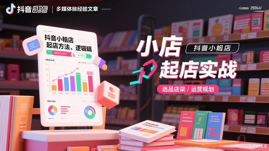 抖音小店起店方法与逻辑实战创业故事