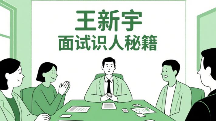王新宇痕迹识人面试篇：精准洞察人才的秘籍