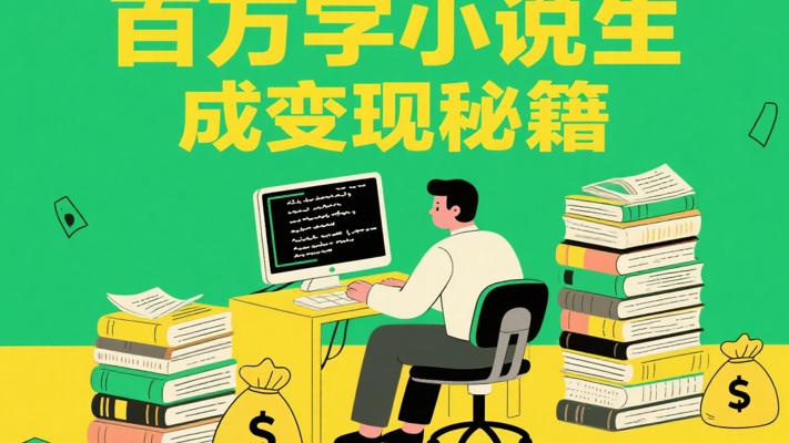 百万字小说一键生成：高效创作变现秘籍