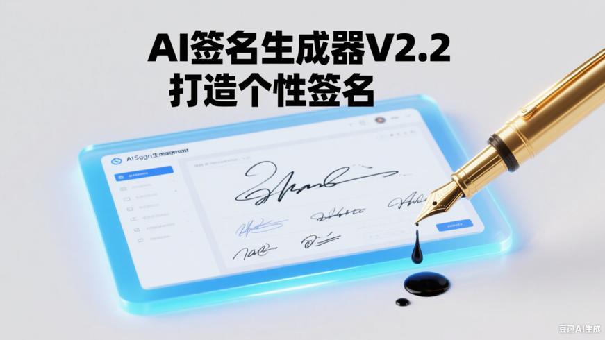 AI手写签名转换生成器V2.2：轻松打造个性签名