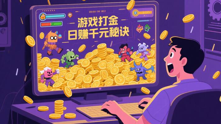 游戏全自动打金：日赚千元的稳定搬砖秘诀