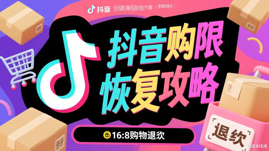 抖音退货太多被限制购买？恢复攻略在此