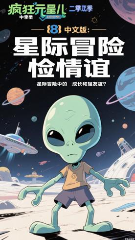 《疯狂外星人第二季中文版》：星际冒险中的成长与友谊