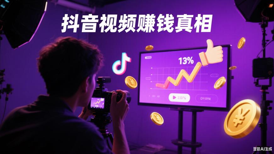 拍抖音视频赚钱方法详解及点赞收益真相