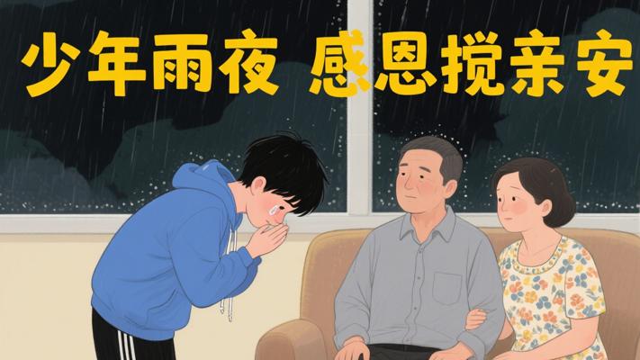 17岁少年雨夜感恩却搅父母一夜不安的故事