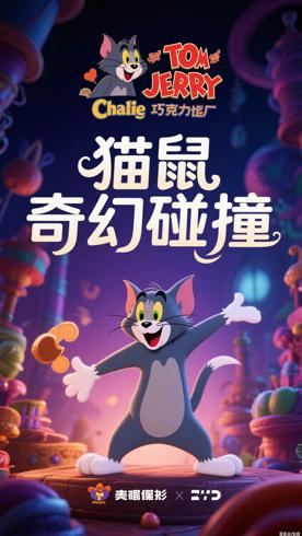 《猫和老鼠：查理和巧克力工厂》：经典IP的奇幻碰撞