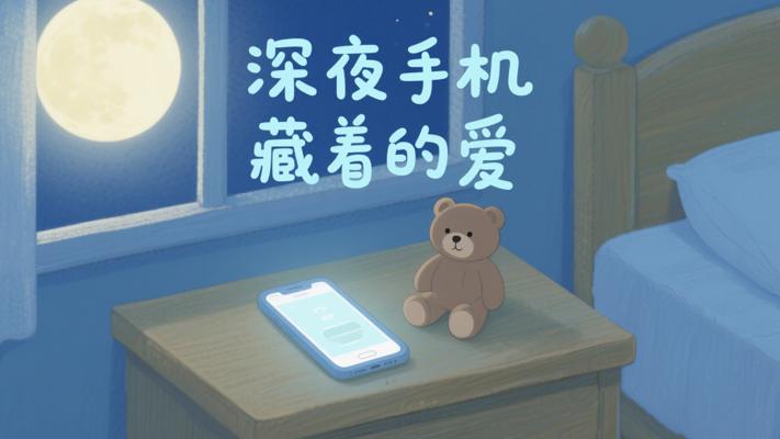深夜里不关机的手机藏着的爱之故事
