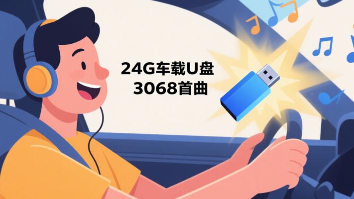24G车载专用U盘：3068首音乐伴你出行
