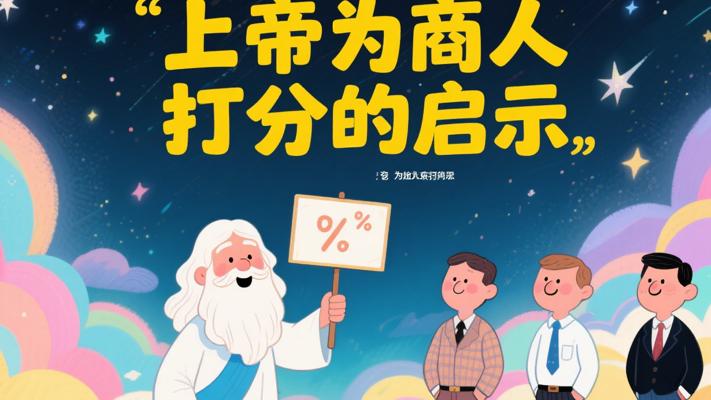 上帝给三个商人打分的故事及人生启示