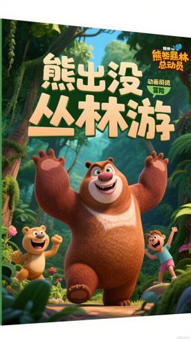 《熊出没丛林总动员》丛林冒险中的欢乐与成长